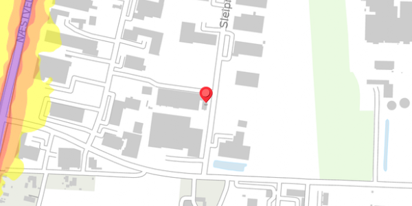 Trafikstøjkort på Sleipnersvej 22, . , 4100 Ringsted