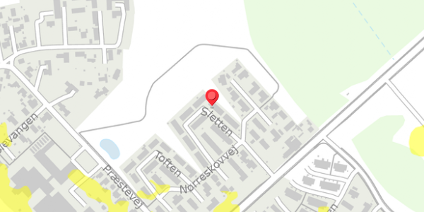 Trafikstøjkort på Sletten 8, . , 4100 Ringsted