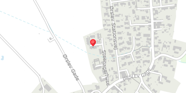 Trafikstøjkort på Steenagerhuse 47, 4100 Ringsted