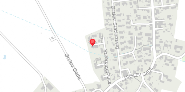 Trafikstøjkort på Steenagerhuse 49, 4100 Ringsted