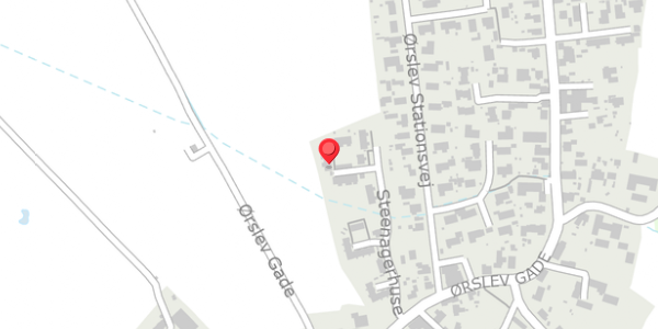 Trafikstøjkort på Steenagerhuse 51, . , 4100 Ringsted
