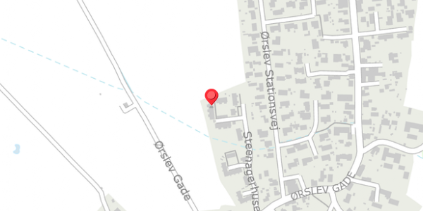 Trafikstøjkort på Steenagerhuse 55, 4100 Ringsted