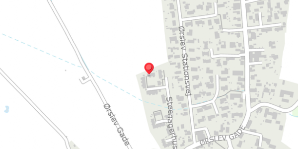 Trafikstøjkort på Steenagerhuse 57, 4100 Ringsted
