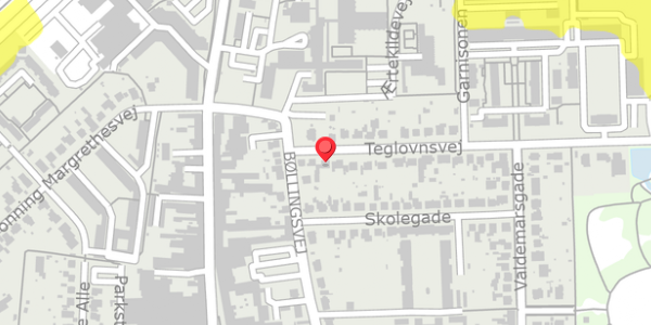 Trafikstøjkort på Teglovnsvej 4, . , 4100 Ringsted