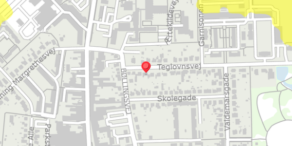 Trafikstøjkort på Teglovnsvej 6, . , 4100 Ringsted