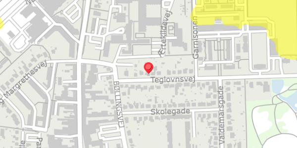 Trafikstøjkort på Teglovnsvej 7, . , 4100 Ringsted