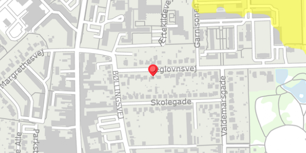 Trafikstøjkort på Teglovnsvej 10, . , 4100 Ringsted