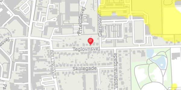 Trafikstøjkort på Teglovnsvej 19, . , 4100 Ringsted