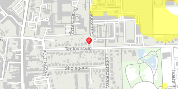 Trafikstøjkort på Teglovnsvej 23, . , 4100 Ringsted