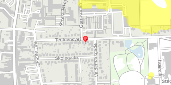 Trafikstøjkort på Teglovnsvej 28, . , 4100 Ringsted