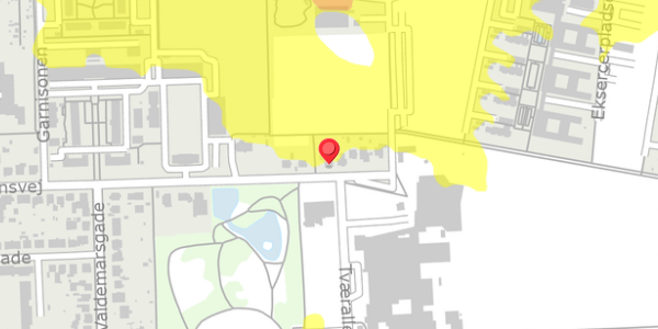 Trafikstøjkort på Teglovnsvej 33, . , 4100 Ringsted