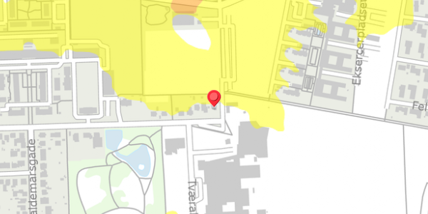 Trafikstøjkort på Teglovnsvej 41, . , 4100 Ringsted