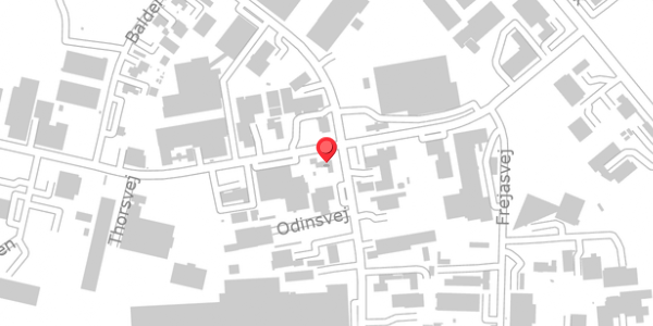 Trafikstøjkort på Thorsvej 12, 4100 Ringsted