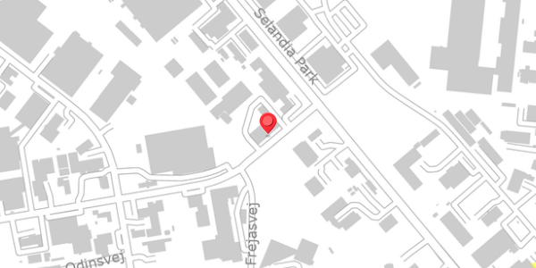 Trafikstøjkort på Thorsvej 21, 4100 Ringsted
