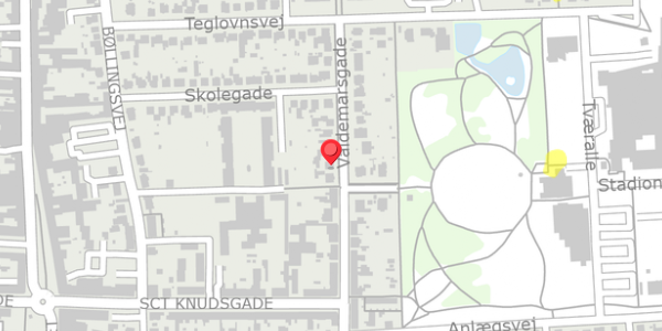 Trafikstøjkort på Valdemarsgade 3, . , 4100 Ringsted