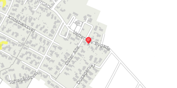 Trafikstøjkort på Vetterslev Bygade 46, . , 4100 Ringsted