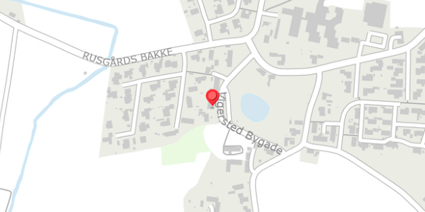 Trafikstøjkort på Vigersted Bygade 39, . , 4100 Ringsted