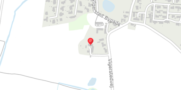 Trafikstøjkort på Vigerstedvej 8, . , 4100 Ringsted