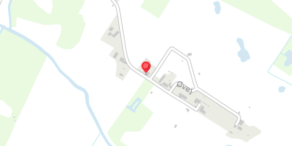 Trafikstøjkort på Øvej 21, 4100 Ringsted