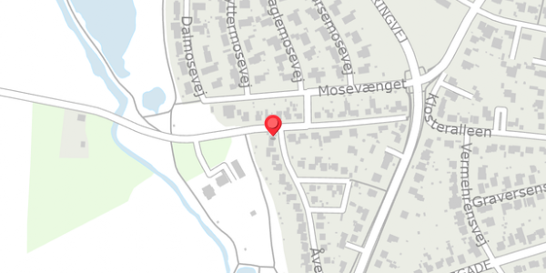 Trafikstøjkort på Åvejen 2, 4100 Ringsted