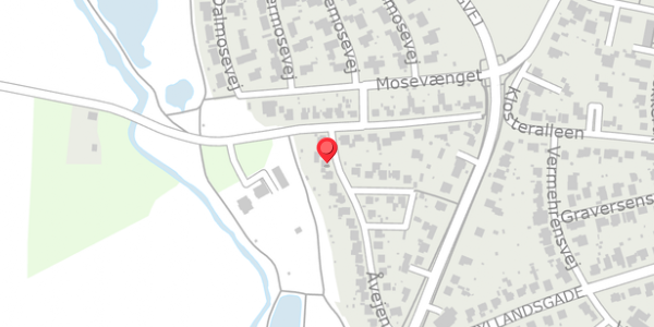 Trafikstøjkort på Åvejen 6, 4100 Ringsted