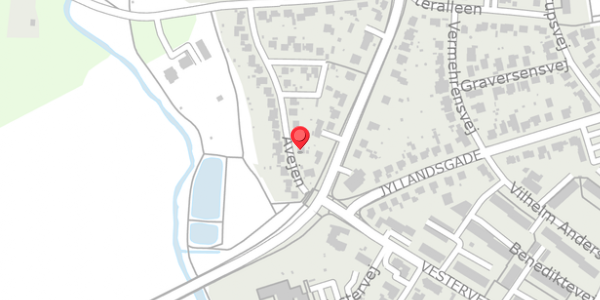 Trafikstøjkort på Åvejen 17, 4100 Ringsted