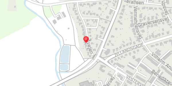Trafikstøjkort på Åvejen 26, . , 4100 Ringsted