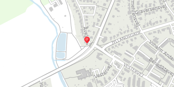 Trafikstøjkort på Åvejen 34, 4100 Ringsted