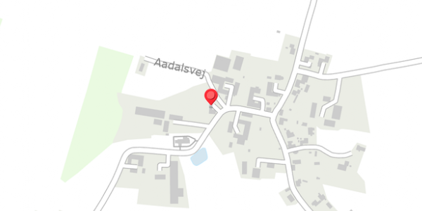 Trafikstøjkort på Aadalsvej 145, 4243 Rude