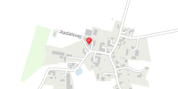 Trafikstøjkort på Aadalsvej 151, . , 4243 Rude