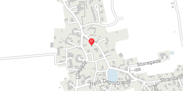 Trafikstøjkort på Storegade 9, . , 4244 Agersø