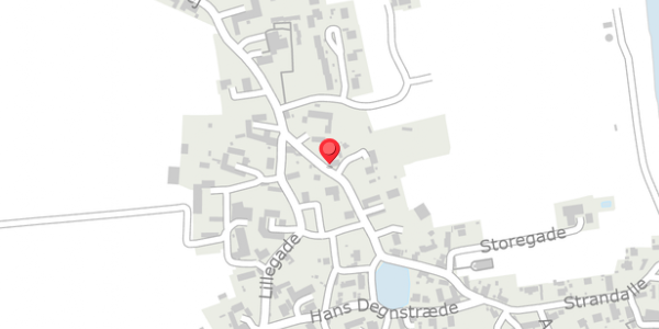 Trafikstøjkort på Storegade 30, . , 4244 Agersø