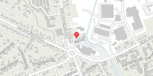Trafikstøjkort på Aavej 1, 4200 Slagelse