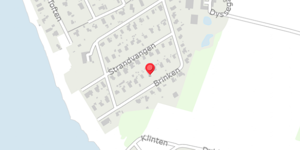 Trafikstøjkort på Brinken 10, 4200 Slagelse