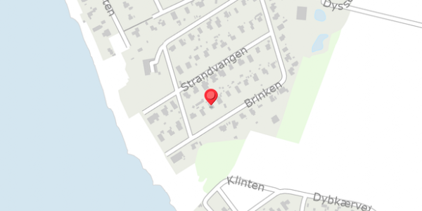 Trafikstøjkort på Brinken 16, . , 4200 Slagelse
