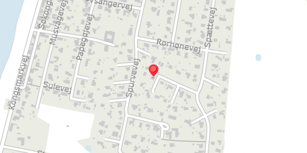 Trafikstøjkort på Dompapvej 17, 4200 Slagelse