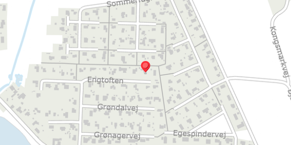 Trafikstøjkort på Engtoften 23, . , 4200 Slagelse