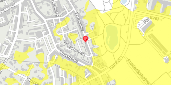 Trafikstøjkort på Fruegade 38A, . , 4200 Slagelse