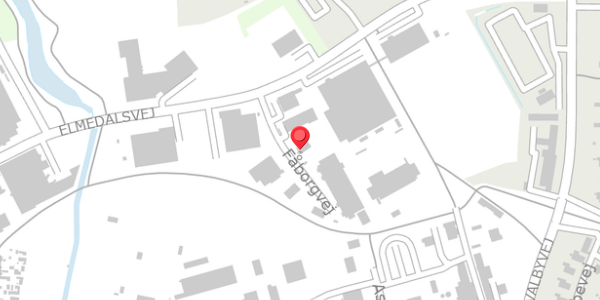 Trafikstøjkort på Fåborgvej 5, . , 4200 Slagelse