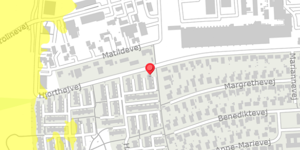 Trafikstøjkort på Harevænget 23, . , 4200 Slagelse