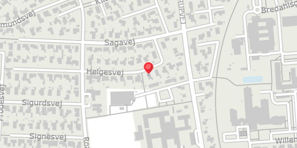 Trafikstøjkort på Helgesvej 9A, 4200 Slagelse