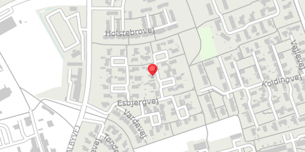 Trafikstøjkort på Herningvej 5, . , 4200 Slagelse