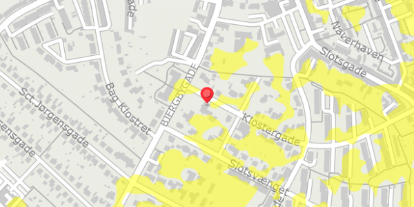 Trafikstøjkort på Klostergade 2A, . , 4200 Slagelse