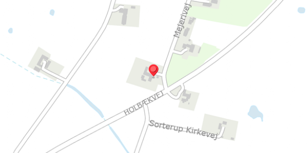 Trafikstøjkort på Mejerivej 1, 4200 Slagelse
