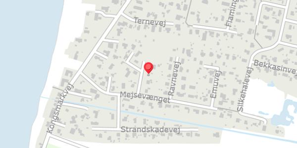Trafikstøjkort på Musvitvej 6, 4200 Slagelse