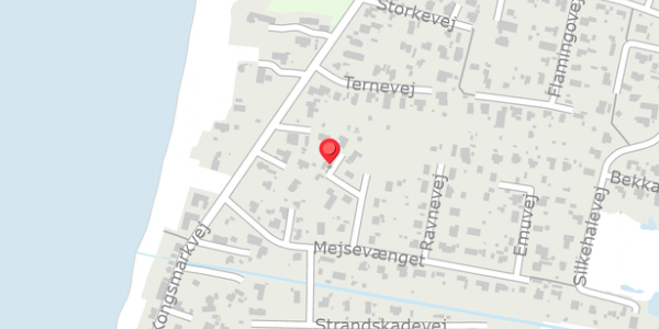 Trafikstøjkort på Musvitvej 9, 4200 Slagelse