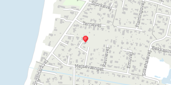 Trafikstøjkort på Musvitvej 13, 4200 Slagelse