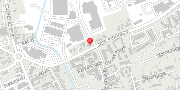 Trafikstøjkort på Ndr.Ringgade 37, . , 4200 Slagelse