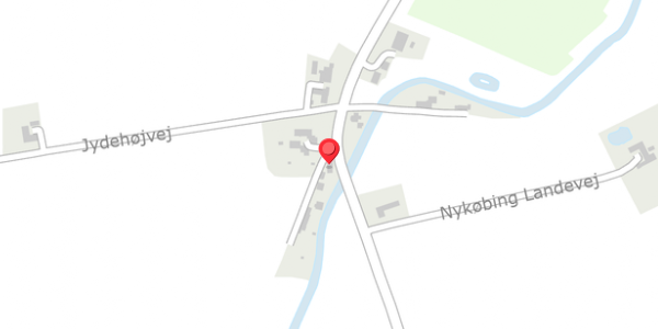 Trafikstøjkort på Nybrovej 1, 4200 Slagelse