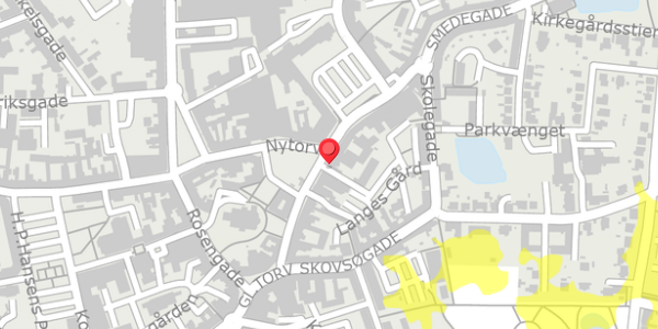 Trafikstøjkort på Nytorv 10D, . , 4200 Slagelse